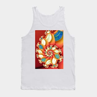 Abstract Summer Spin Tank Top